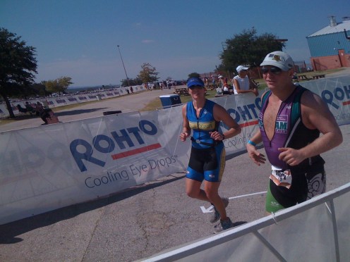 Halfway through half-marathon