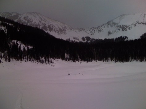 William's Lake in winter