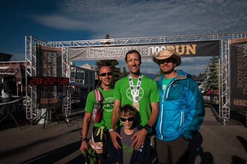 A long day done, with my boys.  